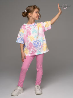 Костюм Мун акварельные сердечки-кэнди