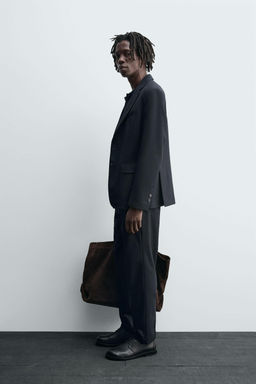 100% WOOL SUIT BLAZER - Zara фото 4