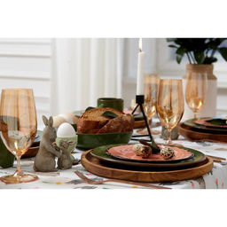 Скатерть пасхальная, Доляна Fluffy bunnies 180х144 см, 100% хлопок, 164 г/м2  фото 4