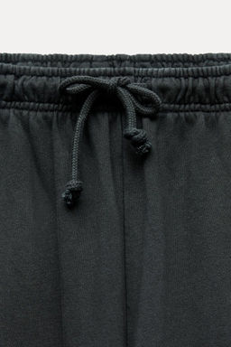 FADED-EFFECT PLUSH JOGGER TROUSERS - Zara фото 23