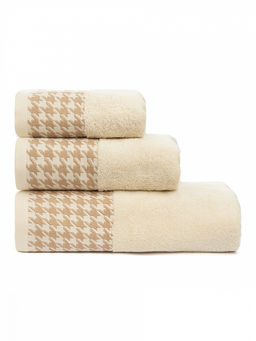 Полотенце для рук 35x70 молочный махровая ткань