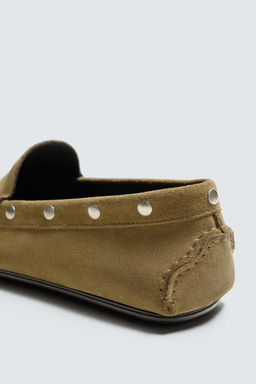 LEATHER LOAFERS - Zara фото 6