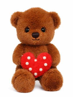 Мягкая игрушка «Медведь», с сердечком, 30 см