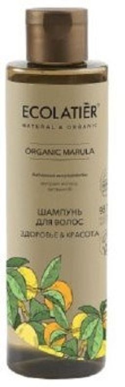 Ecolatier Organic Farm GREEN "MARULA Oil" Шампунь д/волос Здоровье+Красота 250мл