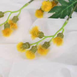 Цветы искусственные «Мимоза садовая люкс», h=60 см, жёлтые