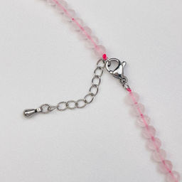 Бусы из Розового кварца 45 см +