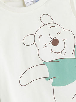 Winnie The Pooh Bask?l? Erkek Bebek Atlet ve ?ort 2li