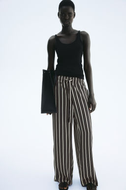 Pantal?n de sarga con cord?n de ajuste - H&m фото 9