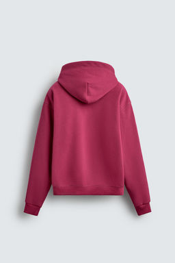 TOPSTITCHED HOODIE