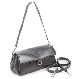 Женская кожаная сумка багет 0048-4