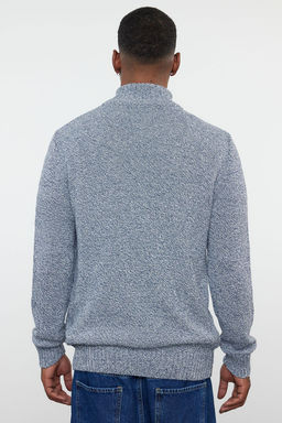 TRENDYOL MAN Vizon Casual Slim Fit Yunlu Yar?m Bal?kc? Dugmeli Triko Kazak TMNAW21KZ0394 - Trendyolmilla фото 29