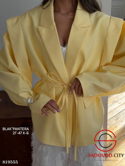 Пиджак женский на завязках