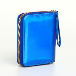 Кошелёк на молнии «Глянец», синий