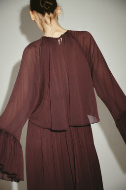 Vestido oversize efecto layering - H&m фото 4