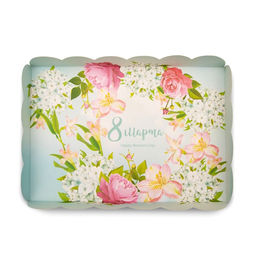 Цена за 5 шт. Коробка для печенья С 8 Марта, 22?15?3 см