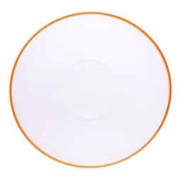 9471 GIPFEL Салатница LUMINO круглая 23х13 см с двойными стенками. Материал: пластик. Цвет: оранжевый  фото 7