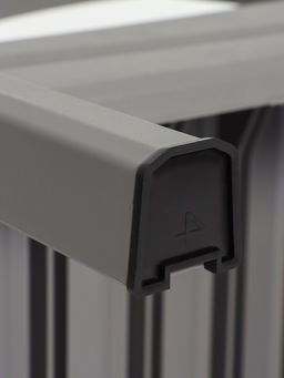 Набор садовой мебели «Евпатория»: 2 кресла, стол, двухместный диван, серый