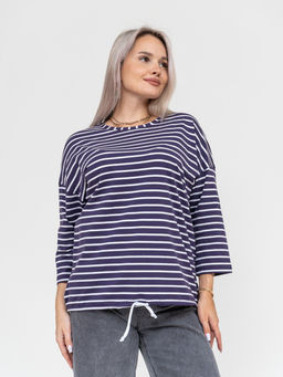 Лонгслив Николь Хлопок 95%, лайкра 5% тельняшка - Ивассорти фото 11