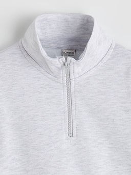 Dik Yaka Erkek ?ocuk Sweatshirt