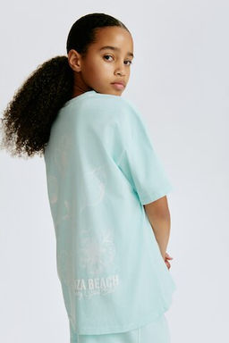 Camiseta estampada de algod?n - H&m фото 8