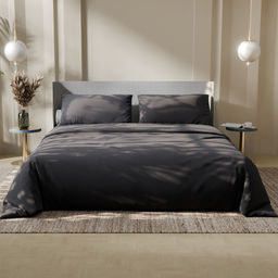 Постельное бельё Этель 1,5 сп Серая гавань 143х215, 150х214, 50х70 см-2 шт,100% хлопок, бязь 125г/м2