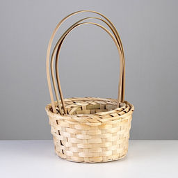 Набор корзин плетёных (бамбук), 16xH10/32 см; 18xH10/34 см; 21xH10/36 см, 3 шт.