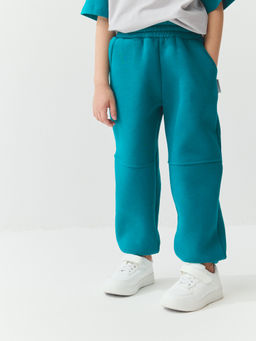 Джоггеры "Изумруд" утепленные