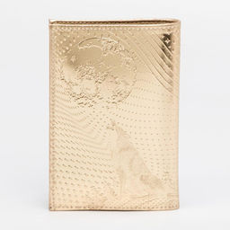 Обложка для паспорта, цвет золотой - Simaland фото 2