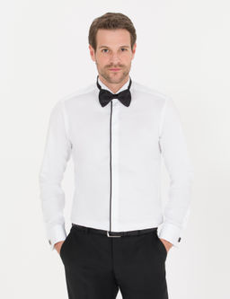Beyaz Slim Fit Smokin G_mlek - Pierre cardin фото 2