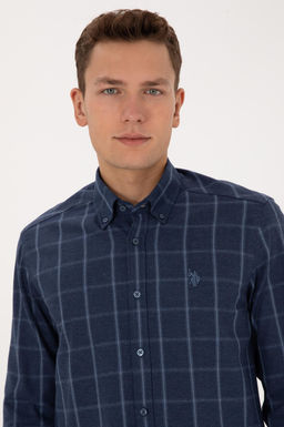 Erkek A__k Lacivert Uzun Kollu G_mlek - U.s. polo assn фото 2