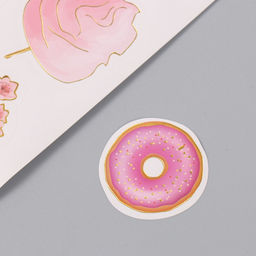 Фотоальбом на кольцах 25 листов Keep memories Сладости. Нежность, с наклейками, тиснение золото, 19?27?3 см