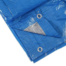 Тент защитный, 6×4 м, плотность 60 г/м², УФ, люверсы шаг 1 м, МИКС