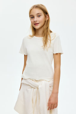 Top de algod?n con detalles decorativos - H&m фото 3