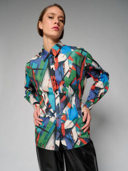 Блузка женская 12411-33051 multicolor