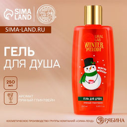 Гель для душа, 250 мл, аромат пряного глинтвейна, URAL LAB