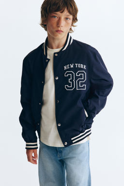 Chaqueta de b?isbol con motivos