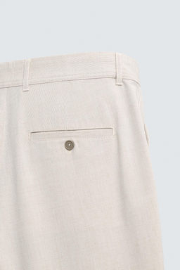PANTAL?N CHINO ESTRUCTURA CONFORT / Beige claro - Zara фото 10