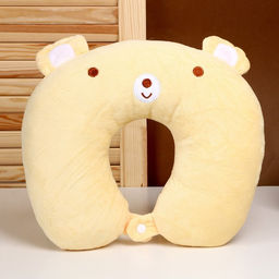 Подушка для путешествий на шею Мишка, с маской для сна - Simaland фото 6