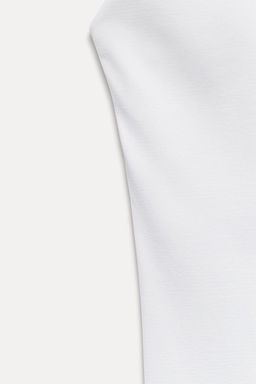 WIDE STRAP POLYAMIDE VEST TOP - Zara фото 7