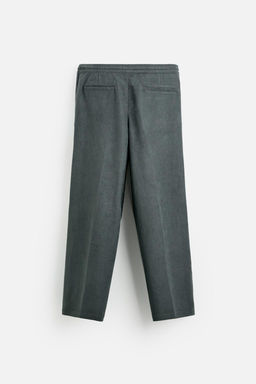 SOFT JOGGER WAIST TROUSERS - Zara фото 7