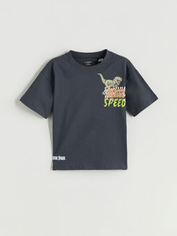 Dinozor Bask?l? Erkek ?ocuk Ti??rt