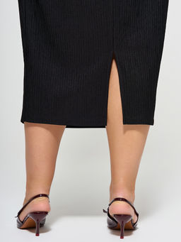 Платье  из трикотажа гофре - Dora фото 8