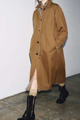 REVERSIBLE TRENCH COAT ZW COLLECTION - Zara фото 5