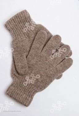 Перчатки взрослые из 100% монгольской шерсти (арт. 04185) - Тод оймс ххк фото 2