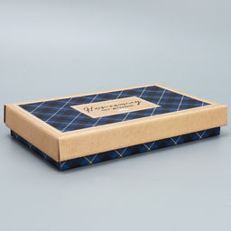 Коробка складная Настоящему мужчине, 25.5 15 4 см - Дарите счастье фото 3