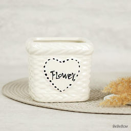 Кашпо 9,5х8 см / 13053 /уп 8/96/ - Галеонтрейд фото 3