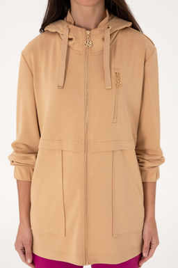 Kad_n Camel Sweatshirt Sepette S_rpriz _ndirim - U.s. polo assn фото 6