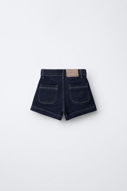 BERMUDA DENIM STRETCH BOLSILLOS / Azul - Zara фото 2