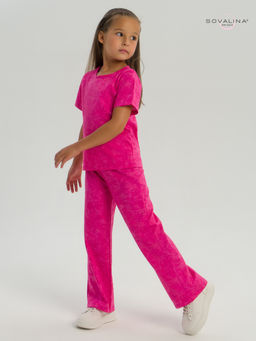 Костюм Лето варенка фуксия - Sovalina фото 17