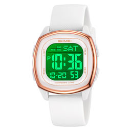Часы наручные Skmei мужские электронные спортивные 2541white